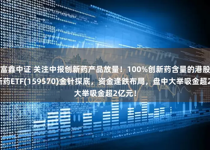 富鑫中证 关注中报创新药产品放量！100%创新药含量的港股通创新药ETF(159570)金针探底，资金逢跌布局，盘中大举吸金超2亿元！